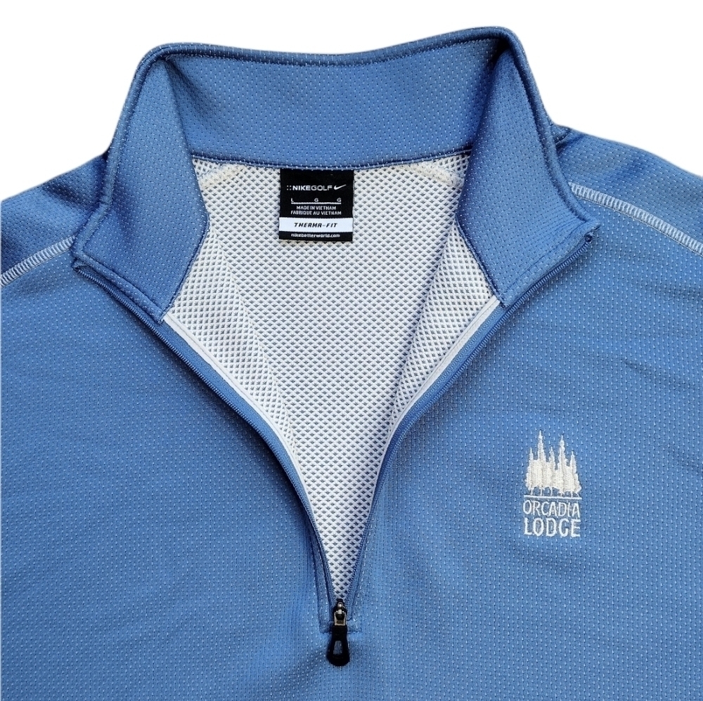 Nike Men's Active Athletic Long Sleeve Half Zip Pullover Sweater Size L - Picture 6 of 10
